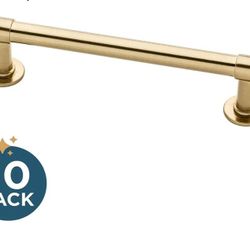 Franklin Brass Francisco (10-Pack) Cabinet Handles 4" Hole Center Pulls | Champagne Bronze