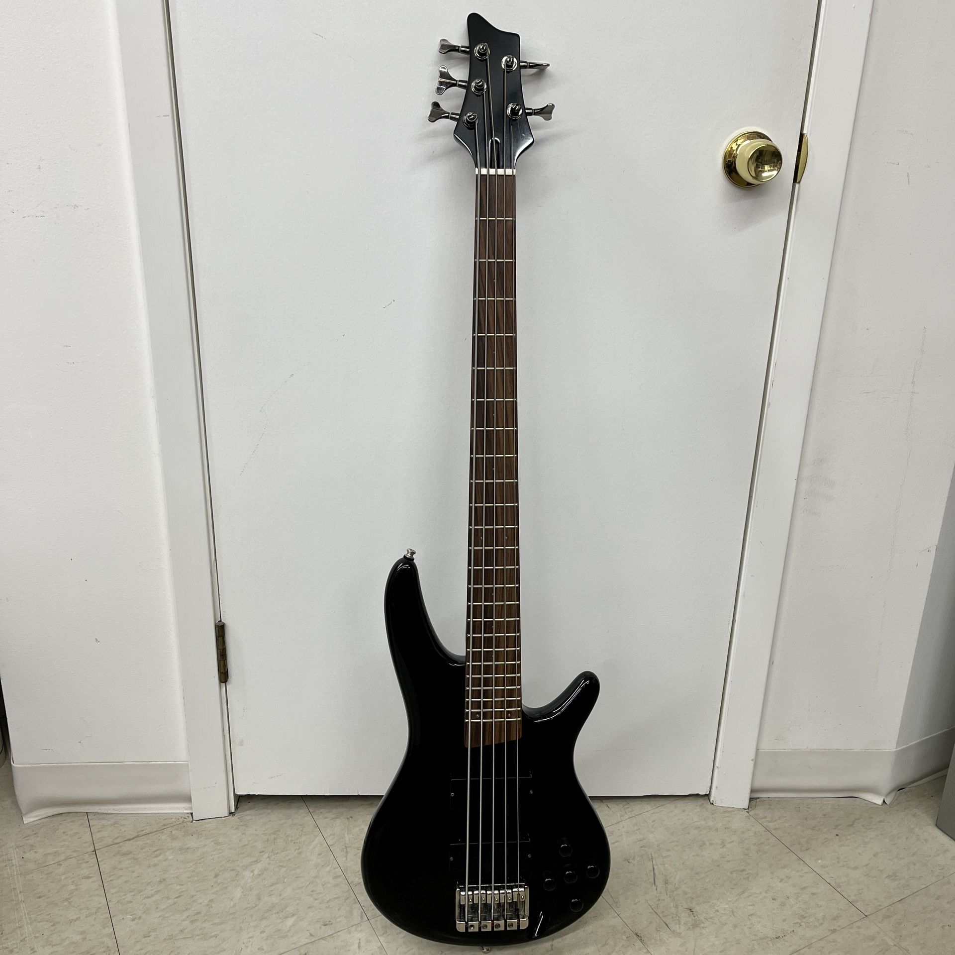 Ibanez 5 String Bass With Light Up Fingerboard