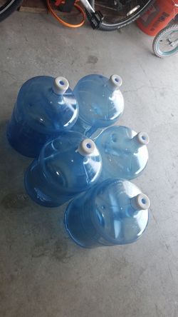 5 gallon water jugs