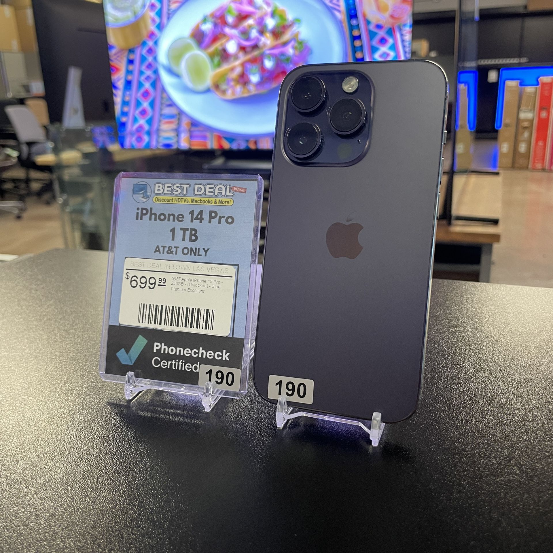 iPhone 14 Pro 1TB AT&T Only Purple