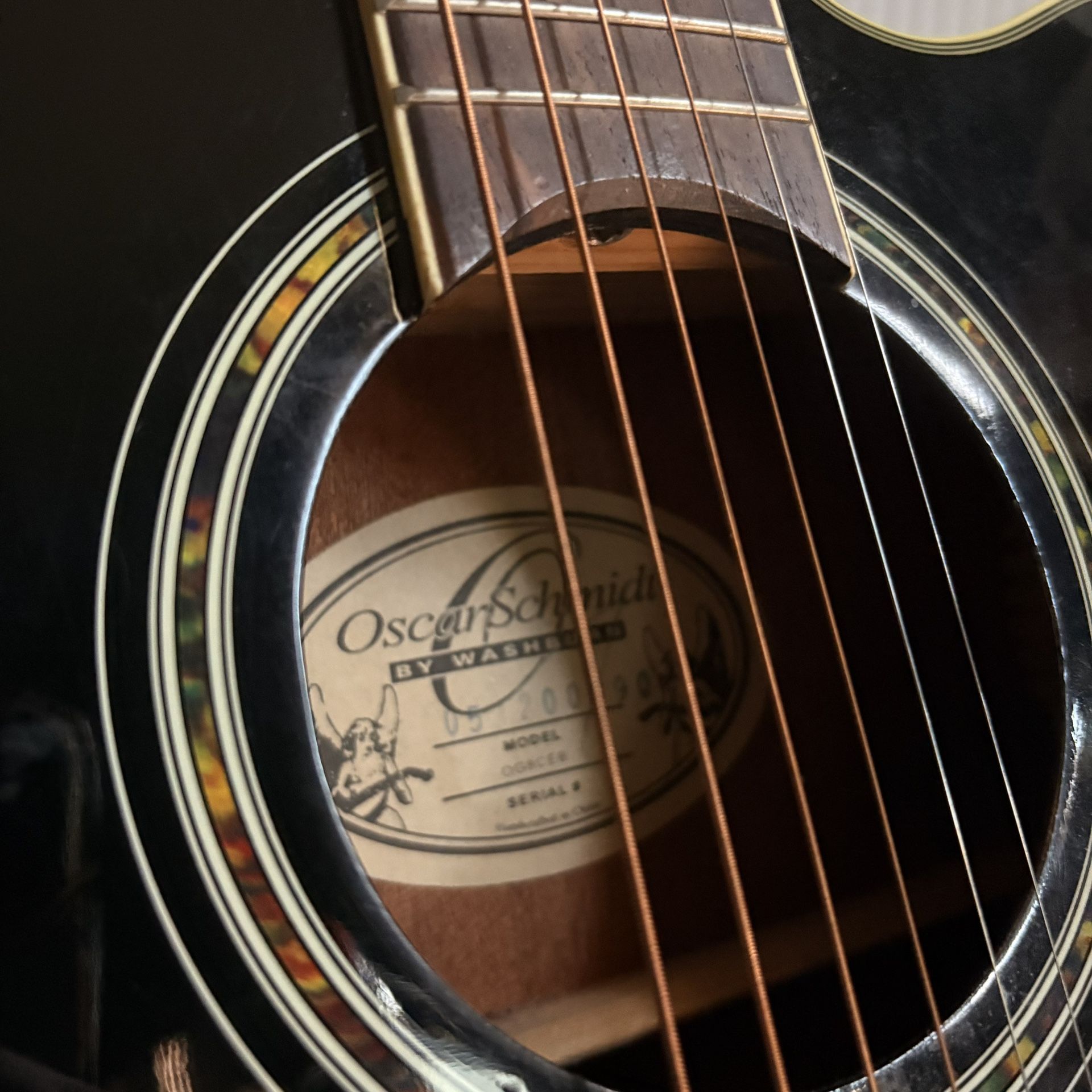 Oscar Schmidt 3/4 Size Cutaway Student Dreadnought Acoustic with Electronics - Makes A Perfect Gift