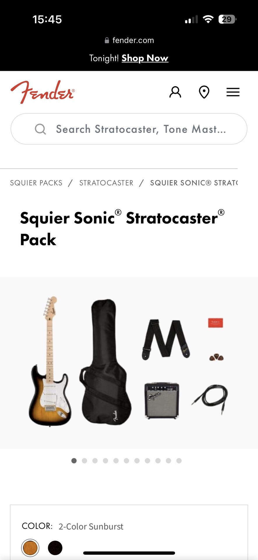 Electric Strat Guitar Bundle