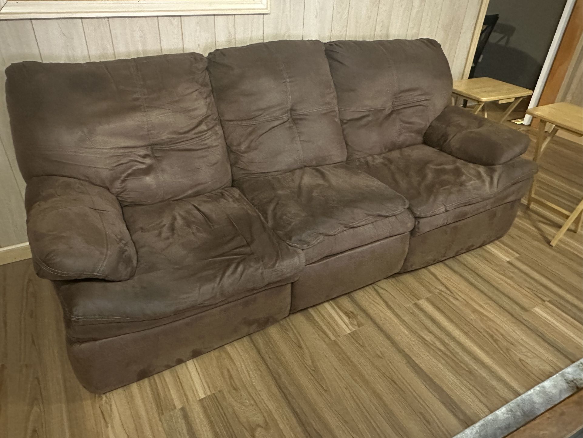 FREE Reclining Sofa Couch Good Condition 