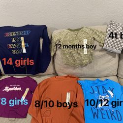 kids new clothes 