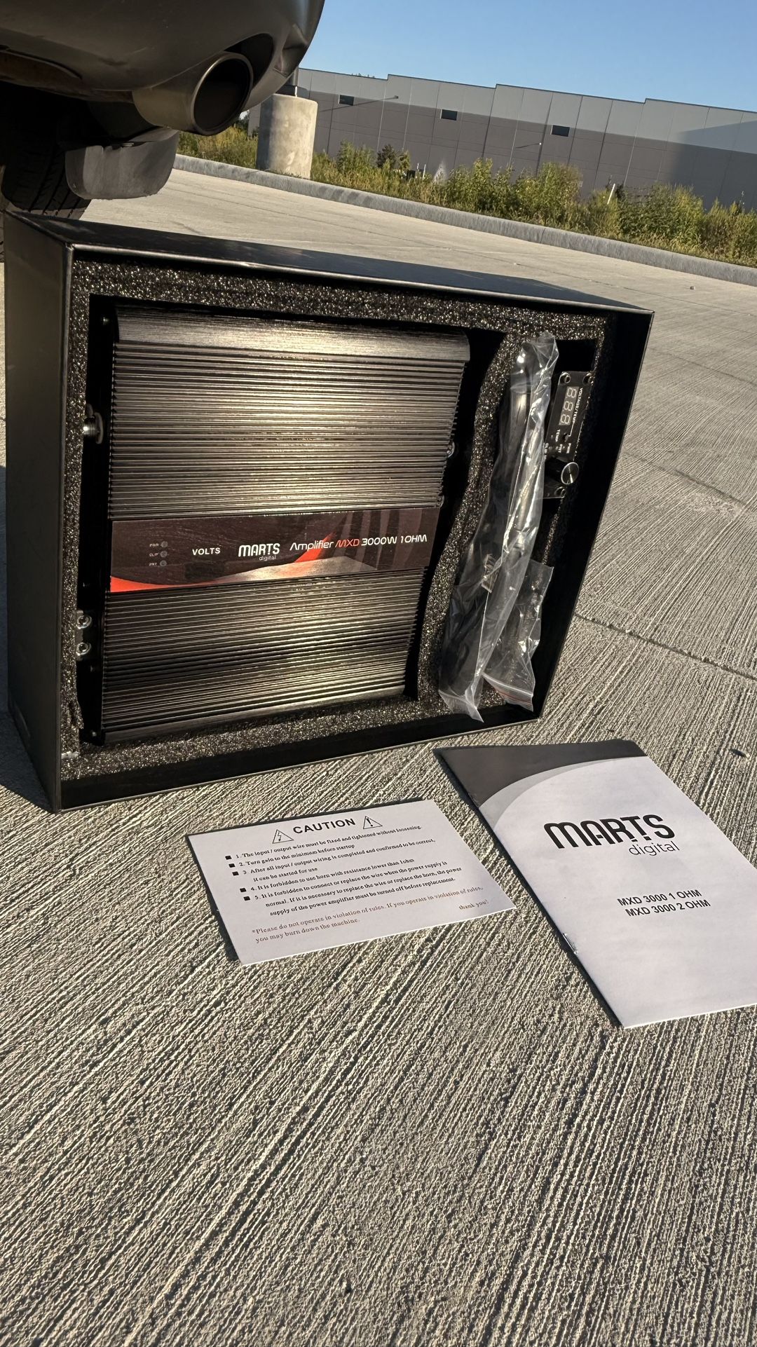MARTS Digital Amplifier MXD 3000W v2.