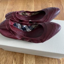 Burberry “berryfield” Ballet flats Size 6