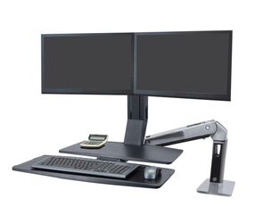 Ergotron WorkFit-A Dual Monitor Sit-Stand Workstation