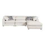 Serene 4-Piece Upholstered Modular Sectional Beige

