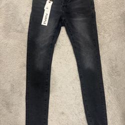 Purple Brand Size 30 Jeans Black Washed Denim 