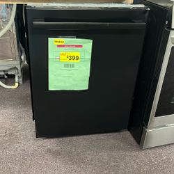 Dishwasher Black New Open Box 1 Year Warranty 