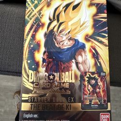 Dragon Ball Super Card Game Fusion World Starter Deck EX - The Beat of Ki [FS12]