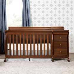 DaVinci Kalani 4-in-1 Convertible Crib & Changer in Espresso