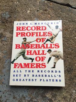 1990 Record Profiles Of Baseballs Hall Of Famers See My Site Over 650 Sports Items For Sale