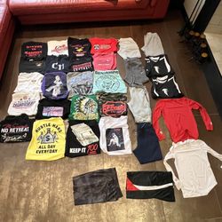 31 Articles of Clothing (Nike, Adidas, Under Armour, Million Dollar Motive, Etc)