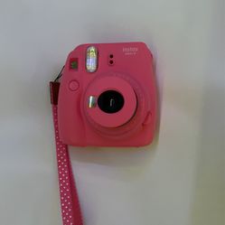 Pink Instax Mini 9 Camera