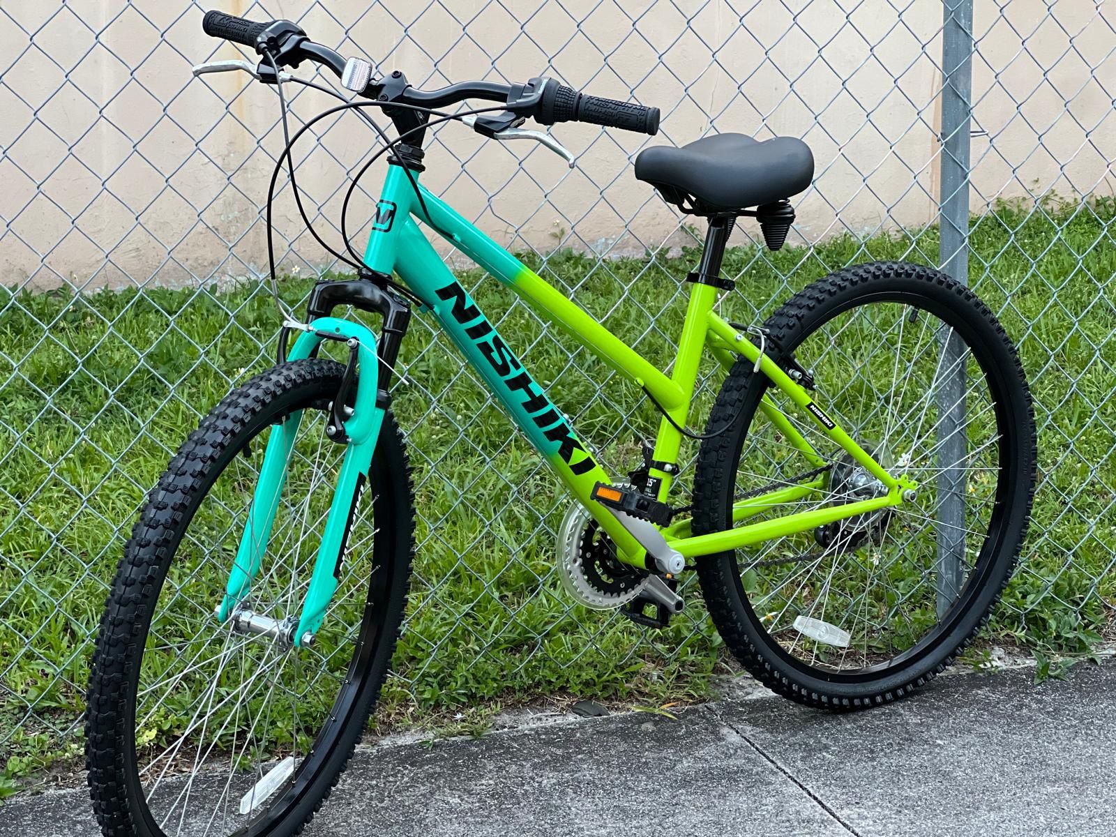 Nishiki Mountain Bike, 26” Wheels Size
