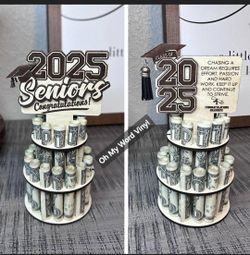 🎓 SENIOR GRADUATION MONEY CAKE HOLDERS 💵