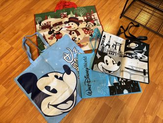 Variety Of Re Usable Disney Bags