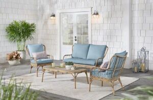 Patio Set - 4 Pc Outdoor Seating 