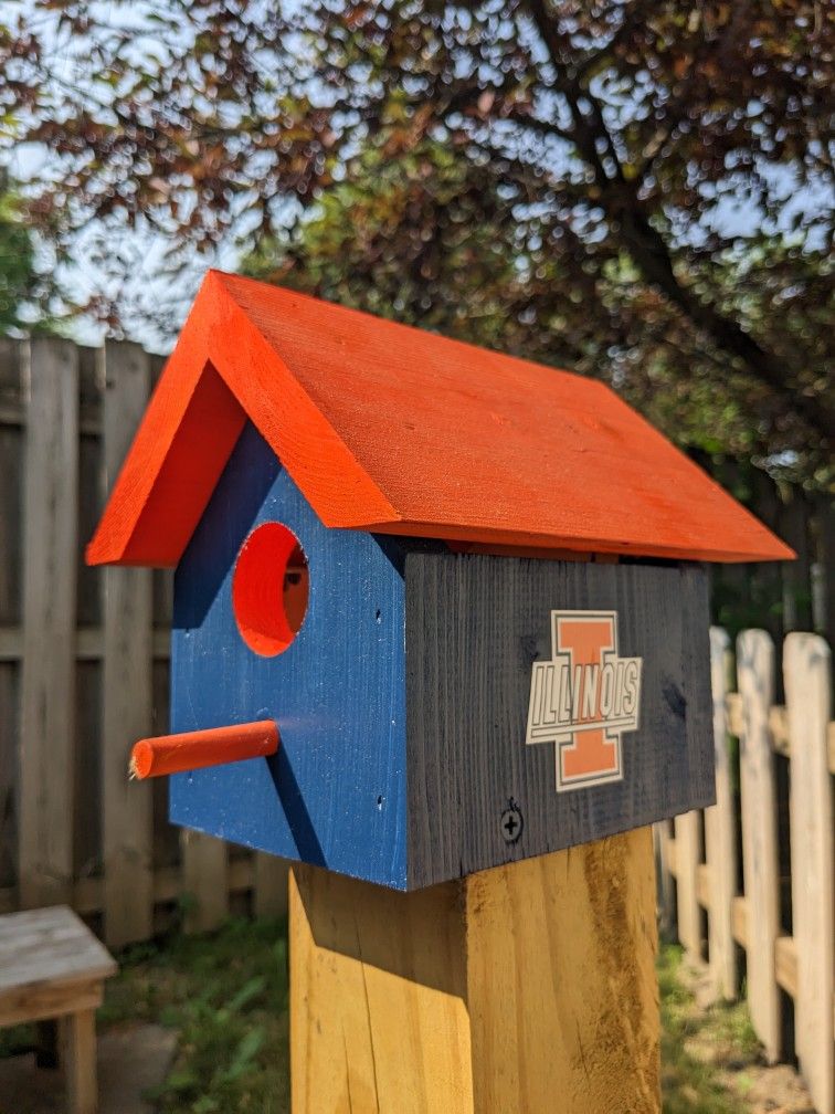 University of Illinois Bird House for Sale in Palatine, IL - OfferUp