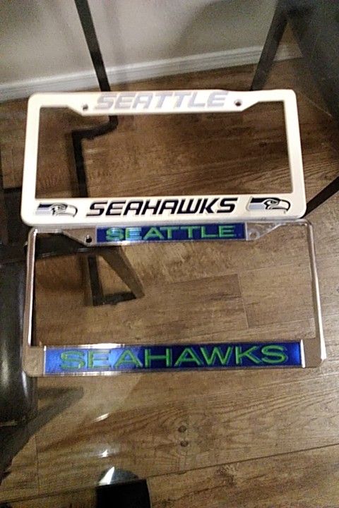 Seattle Seahawks License Plate Frames 