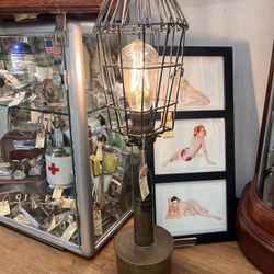Lamp- Vintage Ordinance Lamp 
