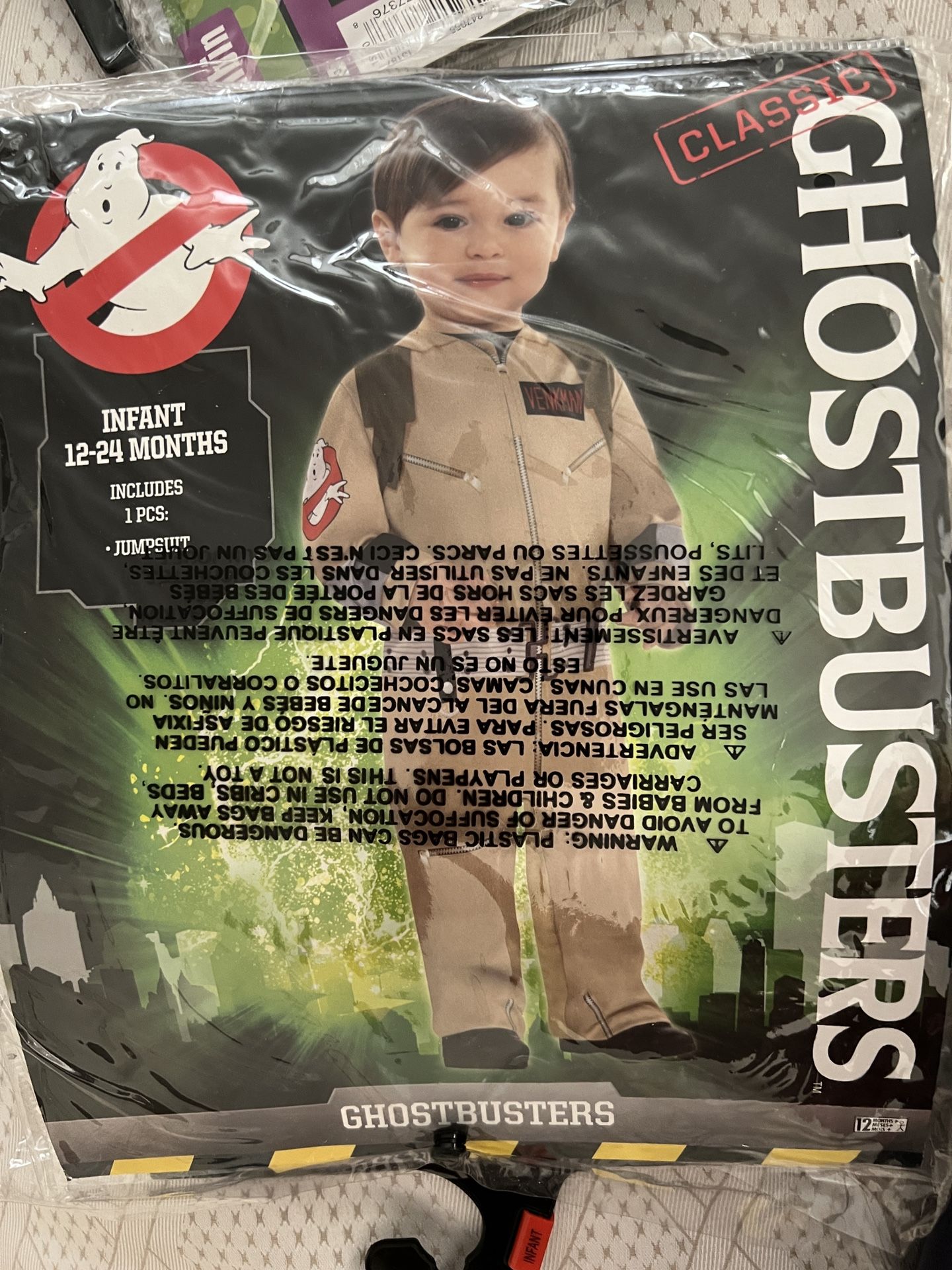 Ghost Buster Costume For Infant