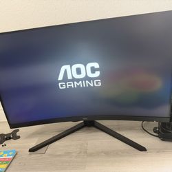 Aoc Curved Gaming Monitor 180hz