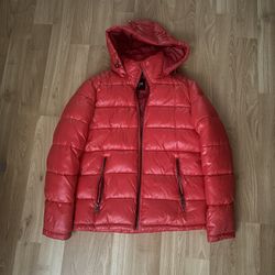 Guess Men's Hooded Puffer Coat SIZE SMALL