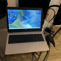 LOADED HP ProBook 15.6” Laptop Computer / i5 7300U / 8GB DDR4 RAM / 180GB SSD / Windows 11 Pro / Office 21 / Adobe