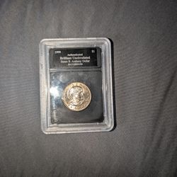 1999 Susan B Anthony Dollar 
