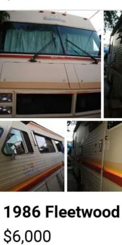 1986 Fleetwood $6000