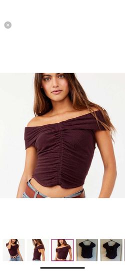 Free People Off Shoulder Blouse 