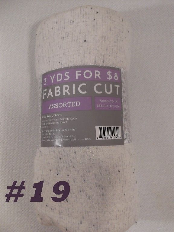 3-Yard Walmart Fabric Bundles – ONLY $8 Each!