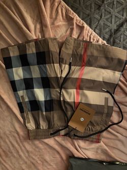 Burberry Check Swim Shorts Size M