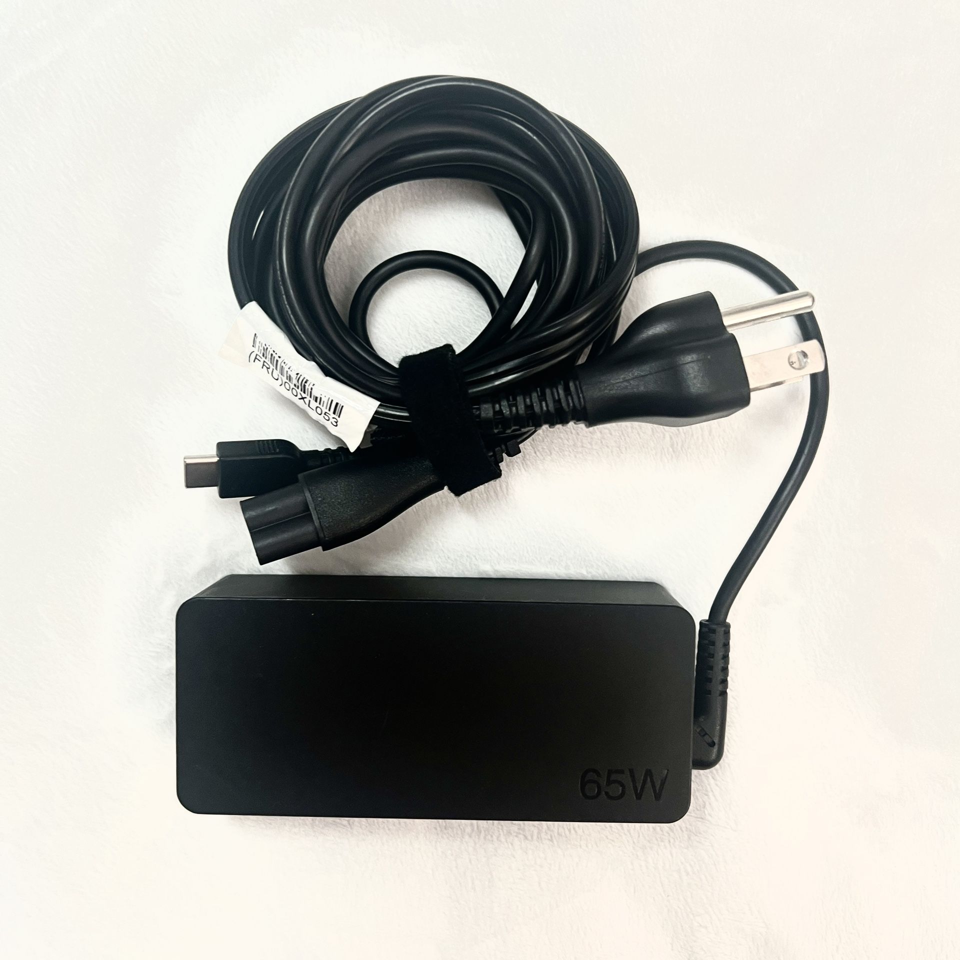 Lenovo Laptop Charger, 65W, USB-C