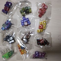 Pokemon dices 12 assorted 