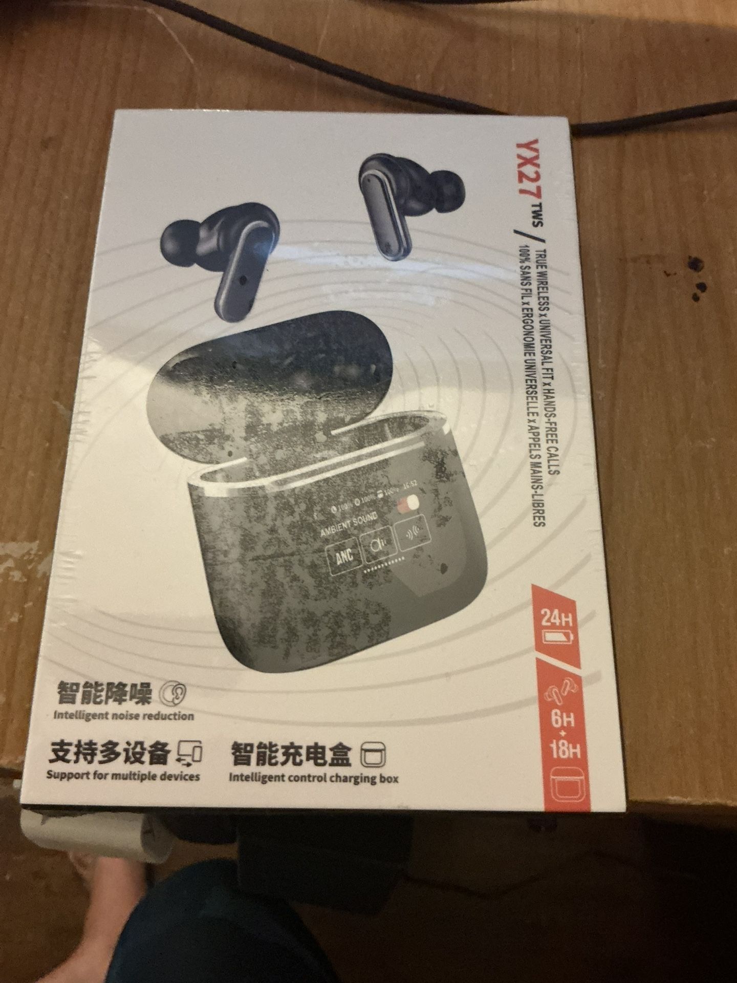 Bluetooth Earbuds Pod With Touch Screen