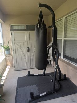 Everlast Punching Bag W/ Stand