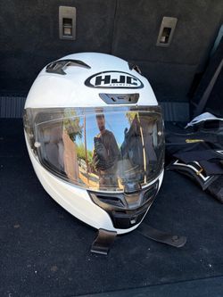HJC Helmet and chest Armor