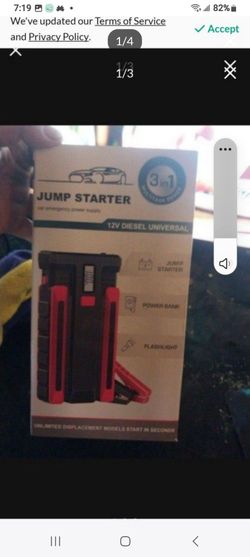 Portable  car jumper starter