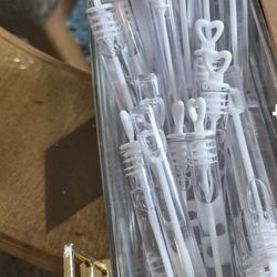 Wedding Bubbles And Tags