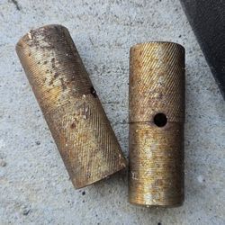 BMX Bicycle bike 2 pedals axle foot rest pegs metal steel