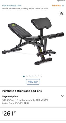 Weight Lifting Bench By Adidas 
