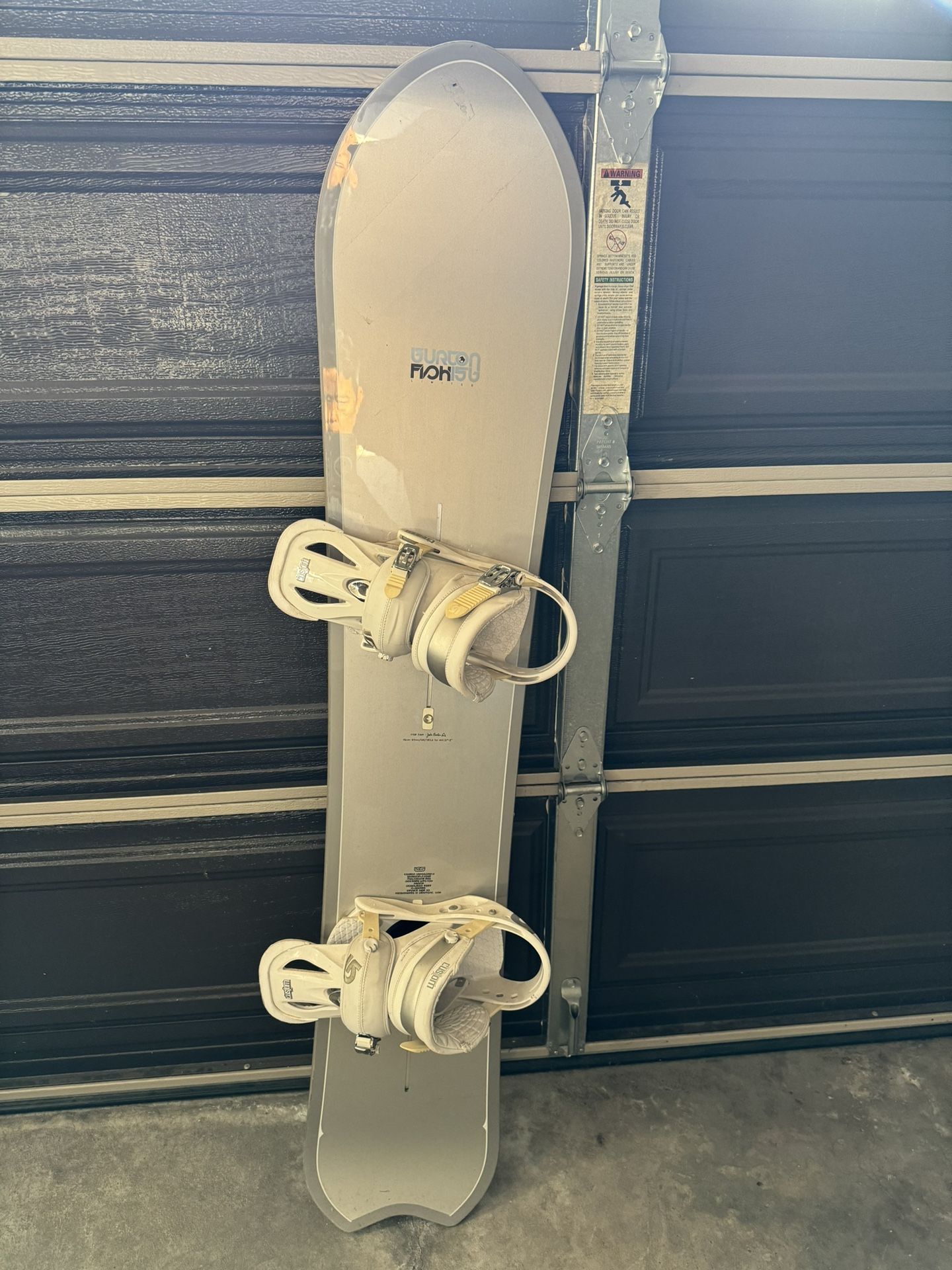 スノーボード BURTON FISH 156 3D Burton Snowboard - 156 Fish 3D