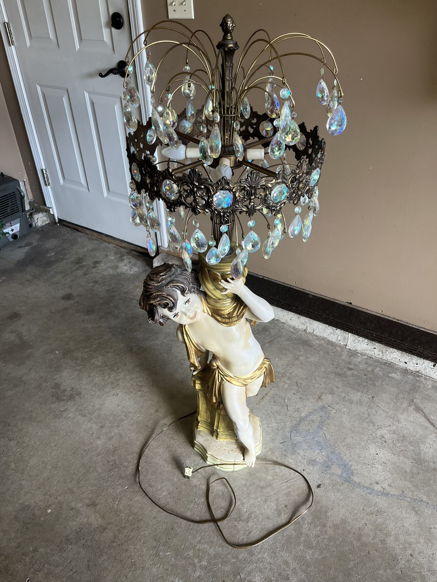 RARE Vintage Italian Azzolin Brothers Lamp