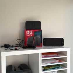 Nintendo Switch 2 Barely used with Donkey Kong game