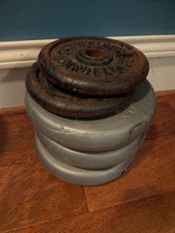Loose weights for bench press