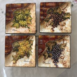 Tre Sorelle Studios-Square Canape Plates