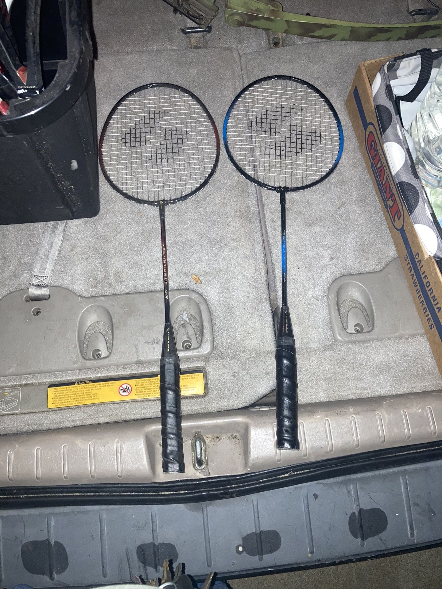 Badminton Racket Pair